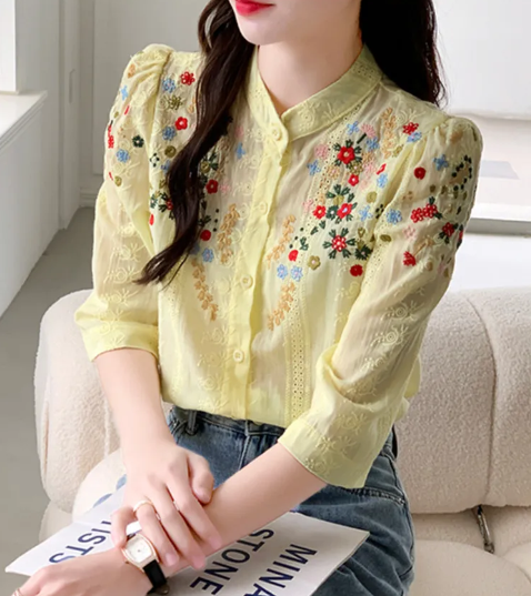 Laise Embroidered Shirt