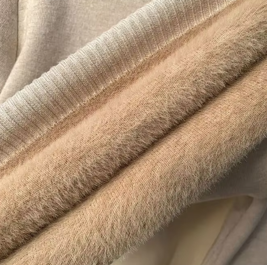 Velvet High-Neck Women's Blouse