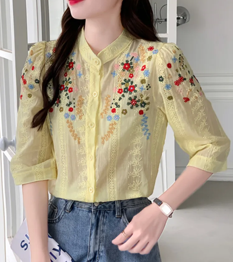 Laise Embroidered Shirt