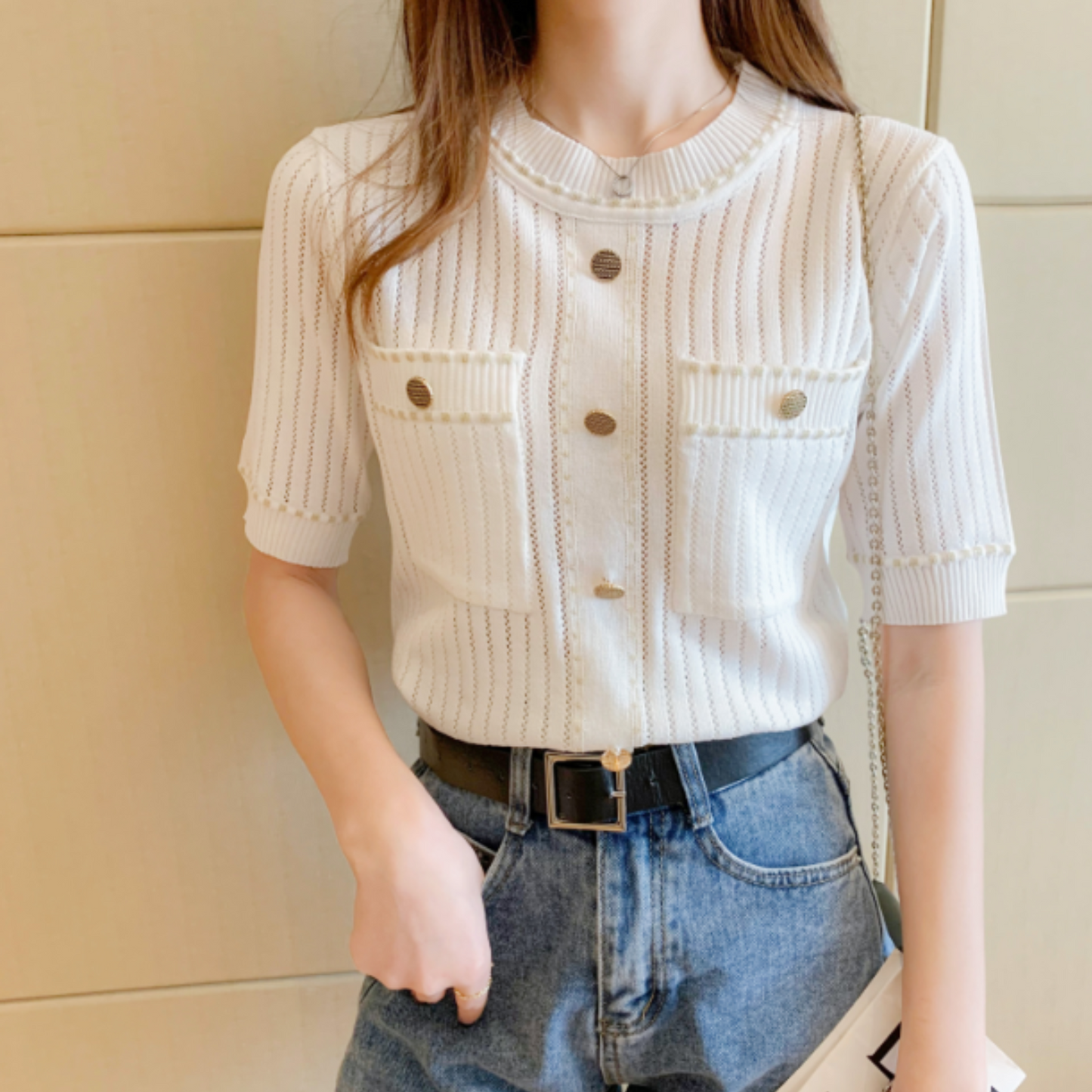 Austria Classic Knit Blouse