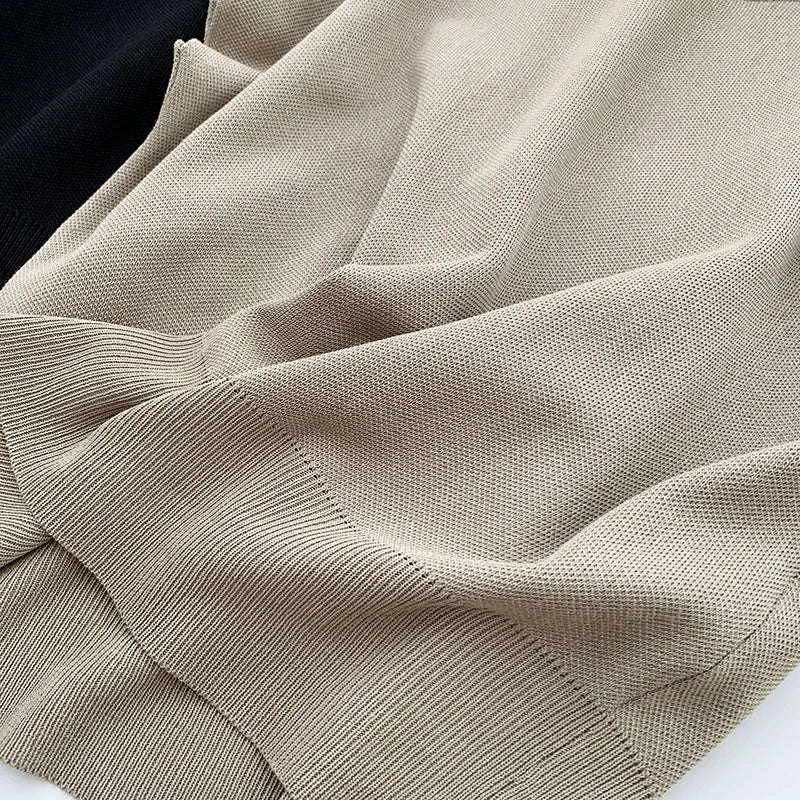 Amsterdam High-Neck Knit T-shirt