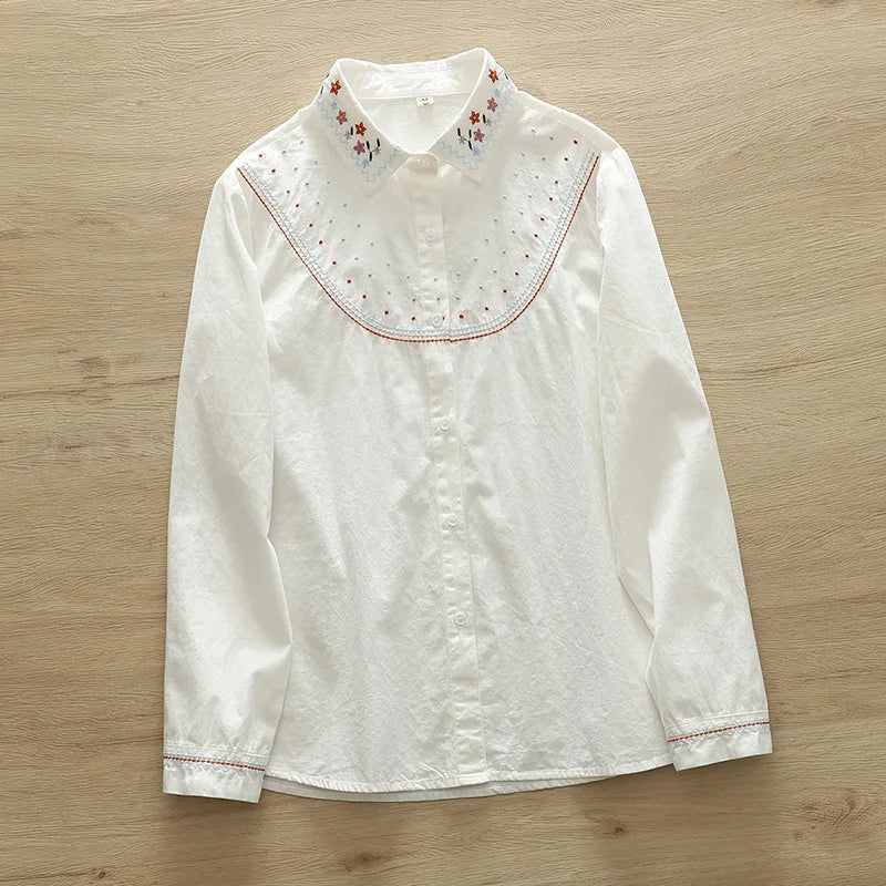 Women's Texas Embroidered Shirt