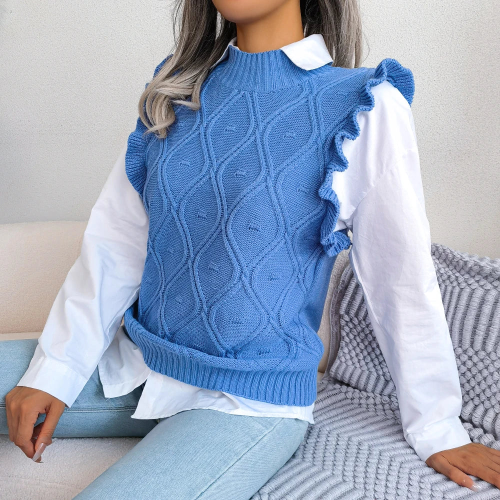 Gilet en tricot pour femme