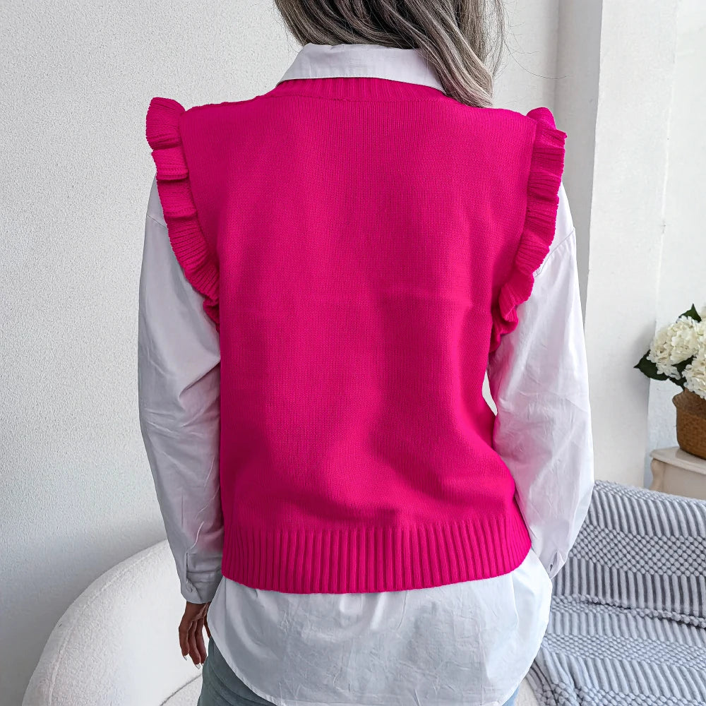 Gilet en tricot pour femme