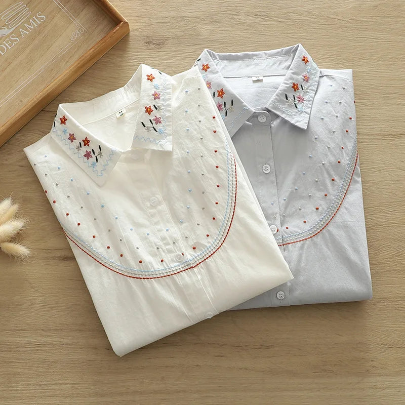 Women's Texas Embroidered Shirt
