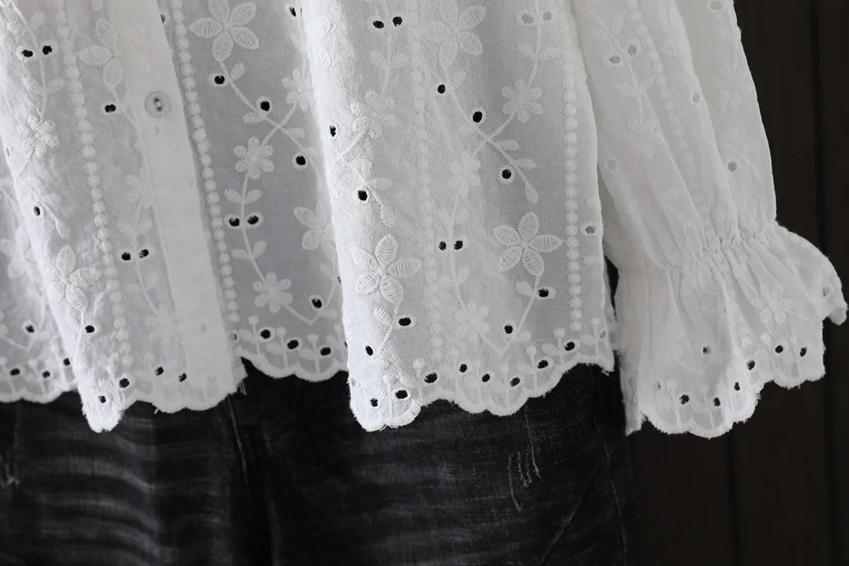 Fiorella Embroidered Shirt