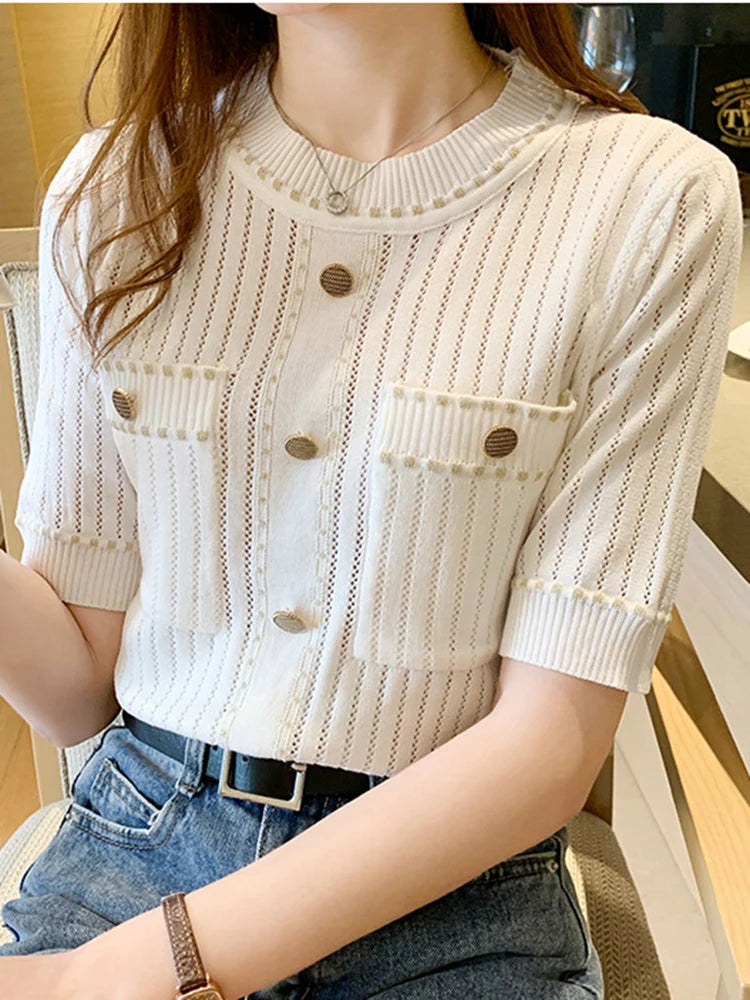 Austria Classic Knit Blouse