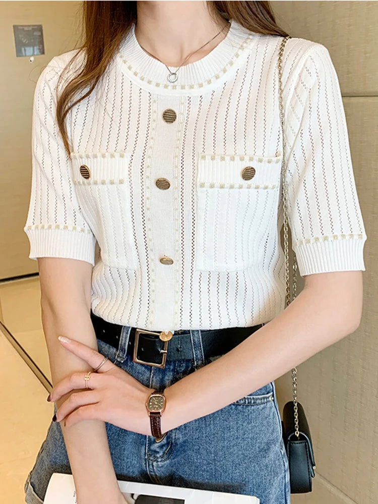 Austria Classic Knit Blouse