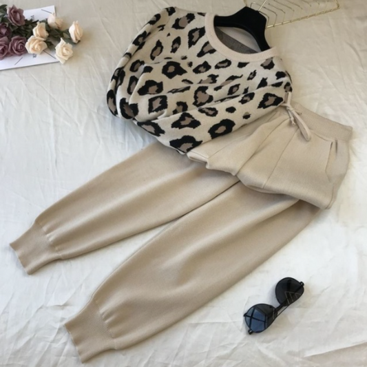 Women's Animal Print Set